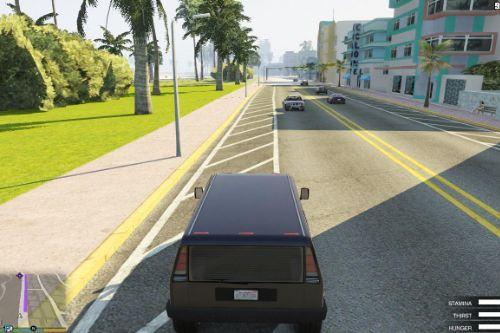 Traffic Paths for Vice City by ryanm2711 